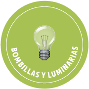 Botón Bombillas y luminarias