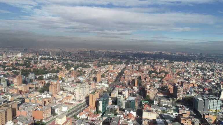 Panorámica de Bogotá