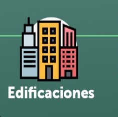 Pieza gráfica sector "Edificaciones"