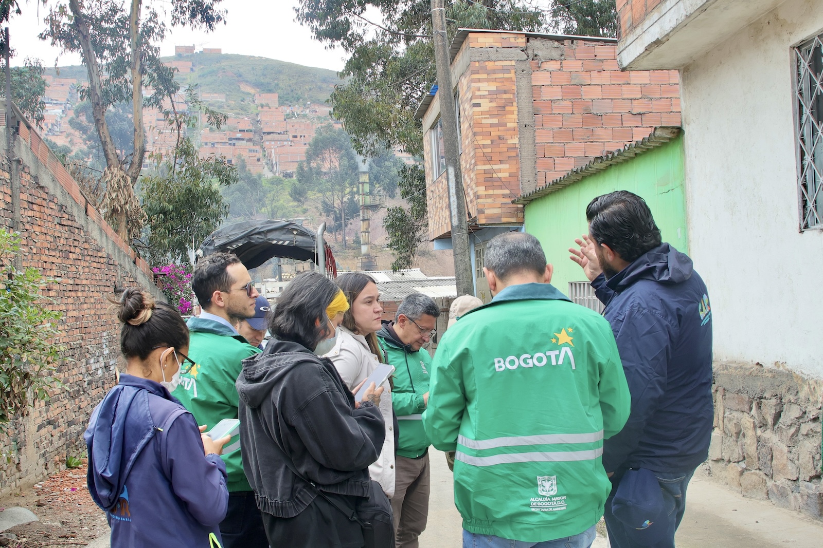 Foto: Recorrido en El Mochuelo - SDA