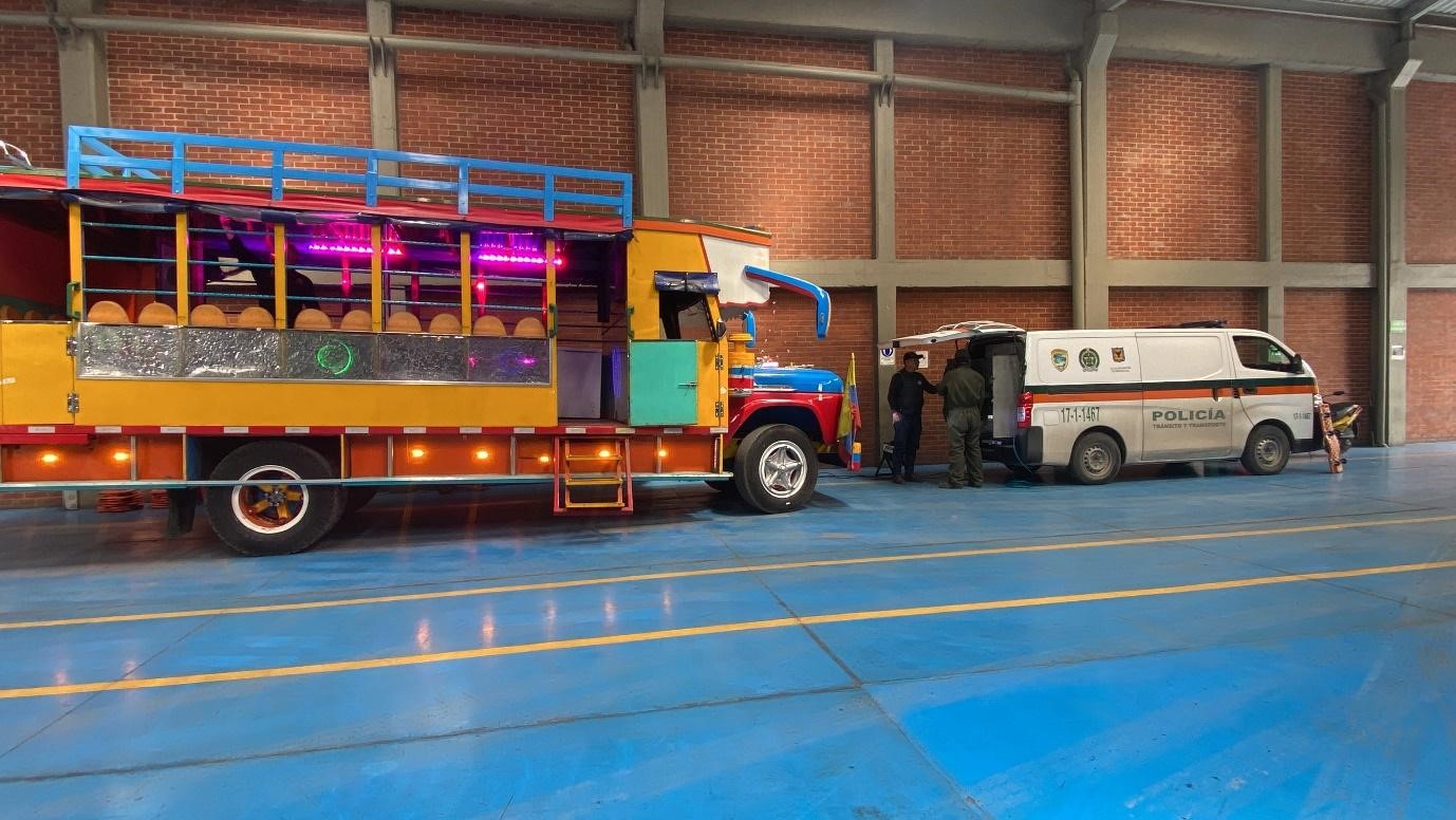 Foto: Centro de revisiones vehiculares Secretaría de Ambiente.