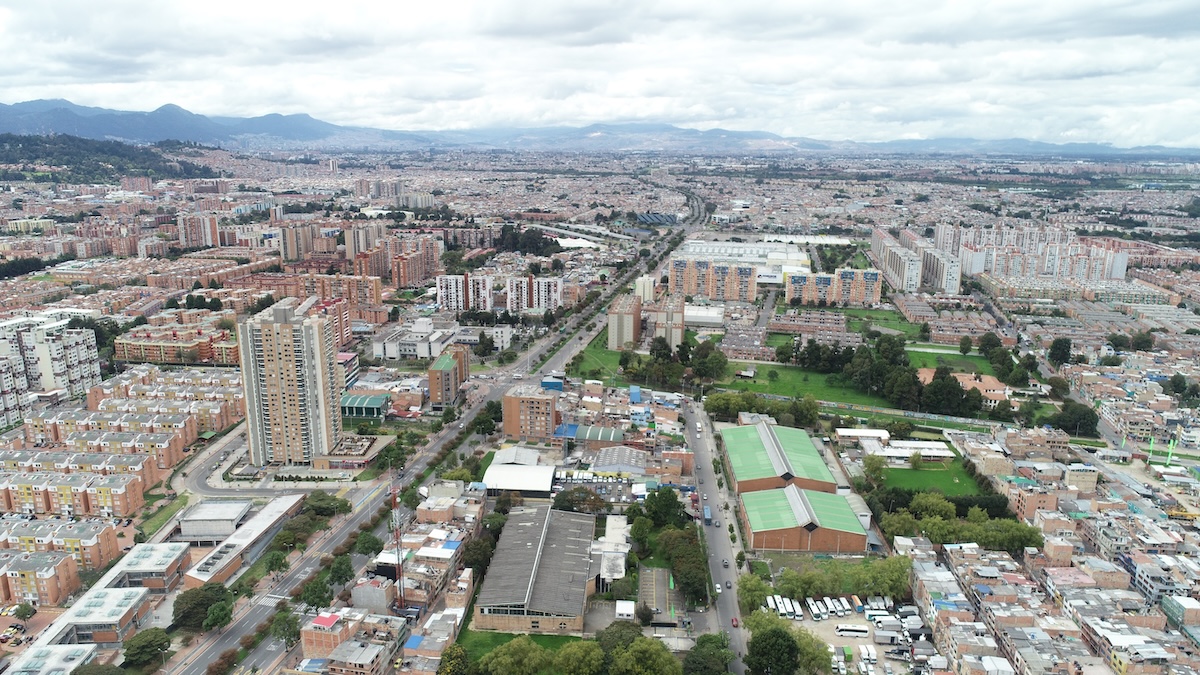 Panorámica de Bogotá