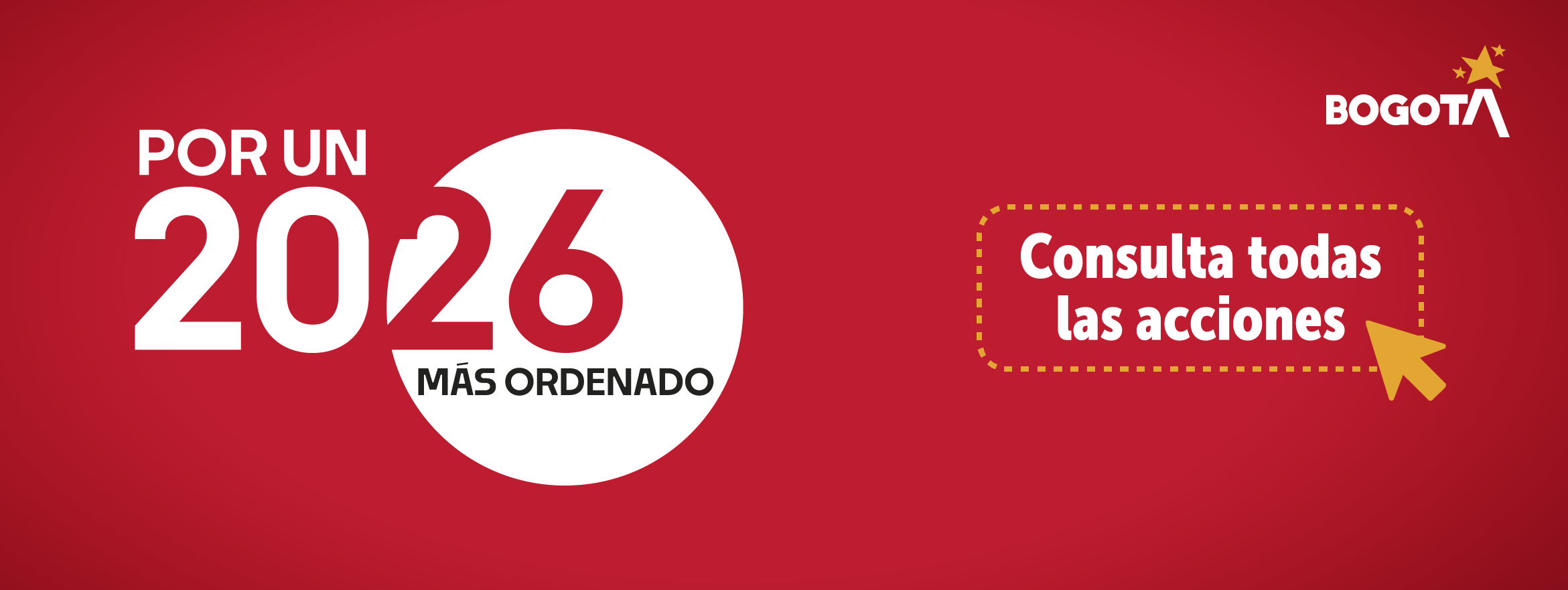 Por un 2026 más ordenado