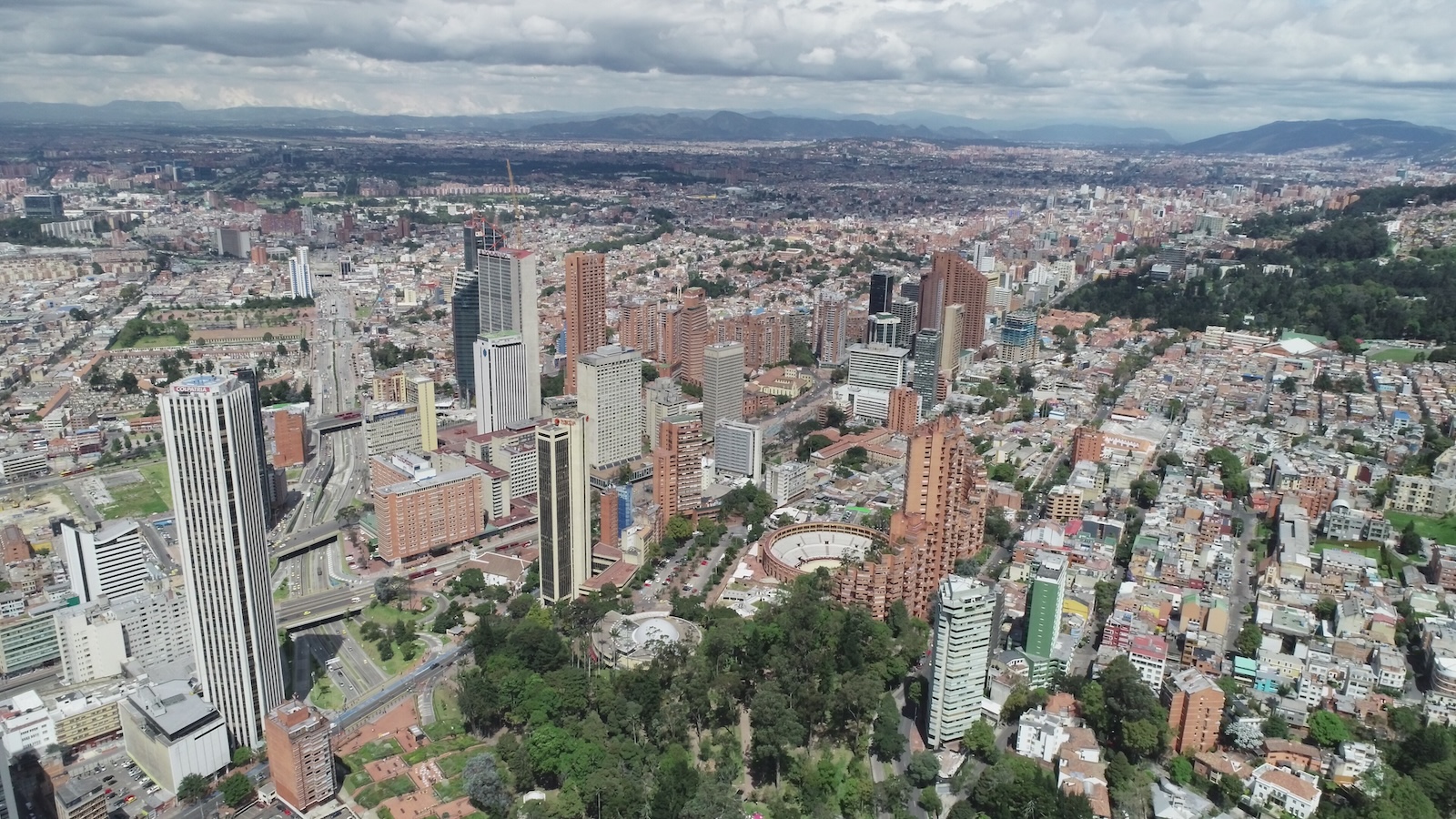 Panorámica de Bogotá