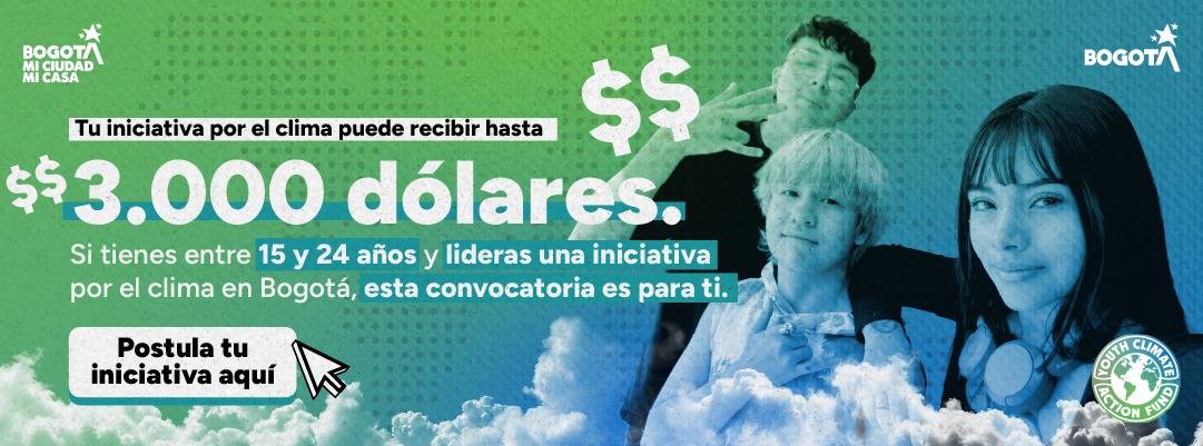 Banner convocatoria iniciativas acción climática Banner convocatoria iniciativas acción climática